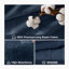 Ensemble de serviettes 8 pièces 100% coton absorbant 800 g / m² ardoise 800 g / m²-20238613