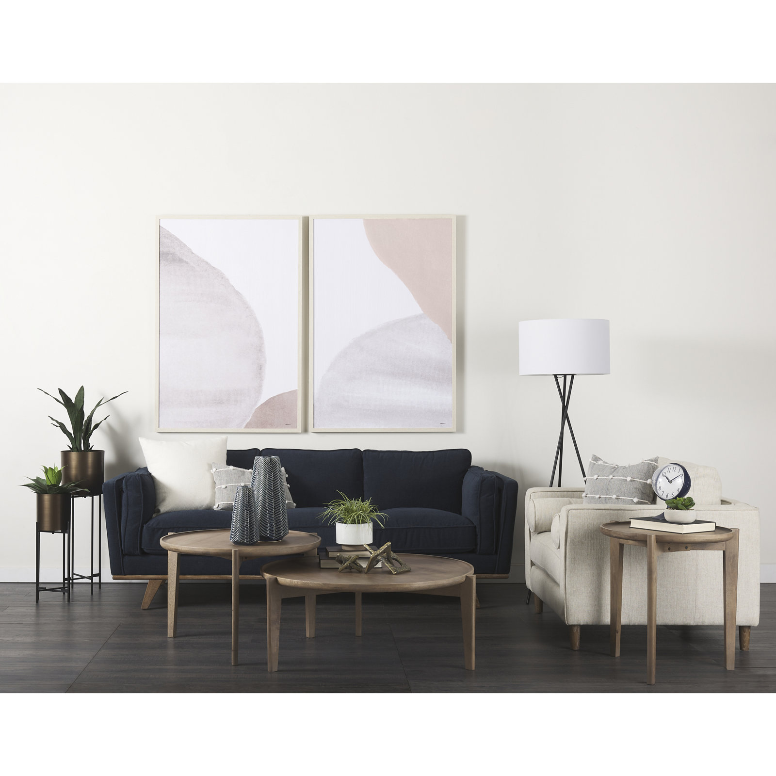 Stephon Armchair, Cream