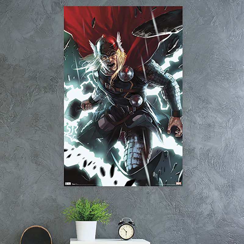 Impression sur papier thor-comic