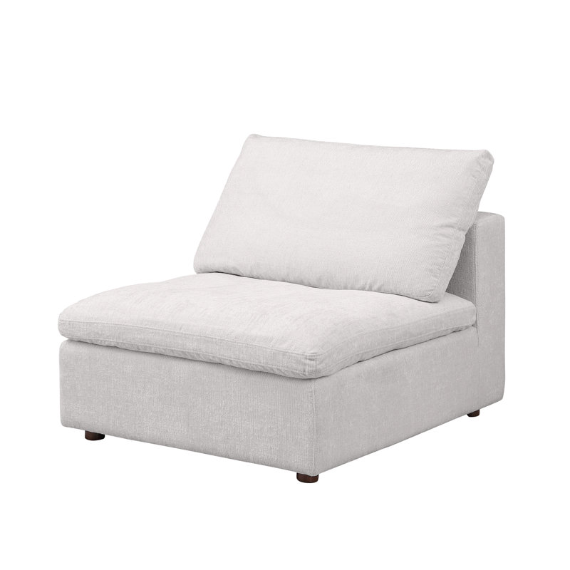 Chaise sans accoudoirs Westampton - Revêtement en tissu Belfast véritable