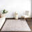 Stonehouse SplashGuard Faded Medallion Machine Washable Area Rug-71785712