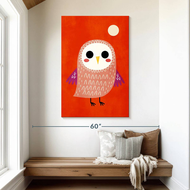 Ashelle Little Owl, 48" H x 32" W