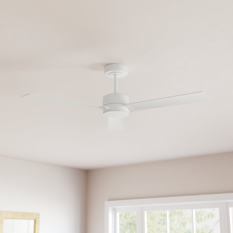 Martrell Ceiling Fan, Matte White, 44", Matte White