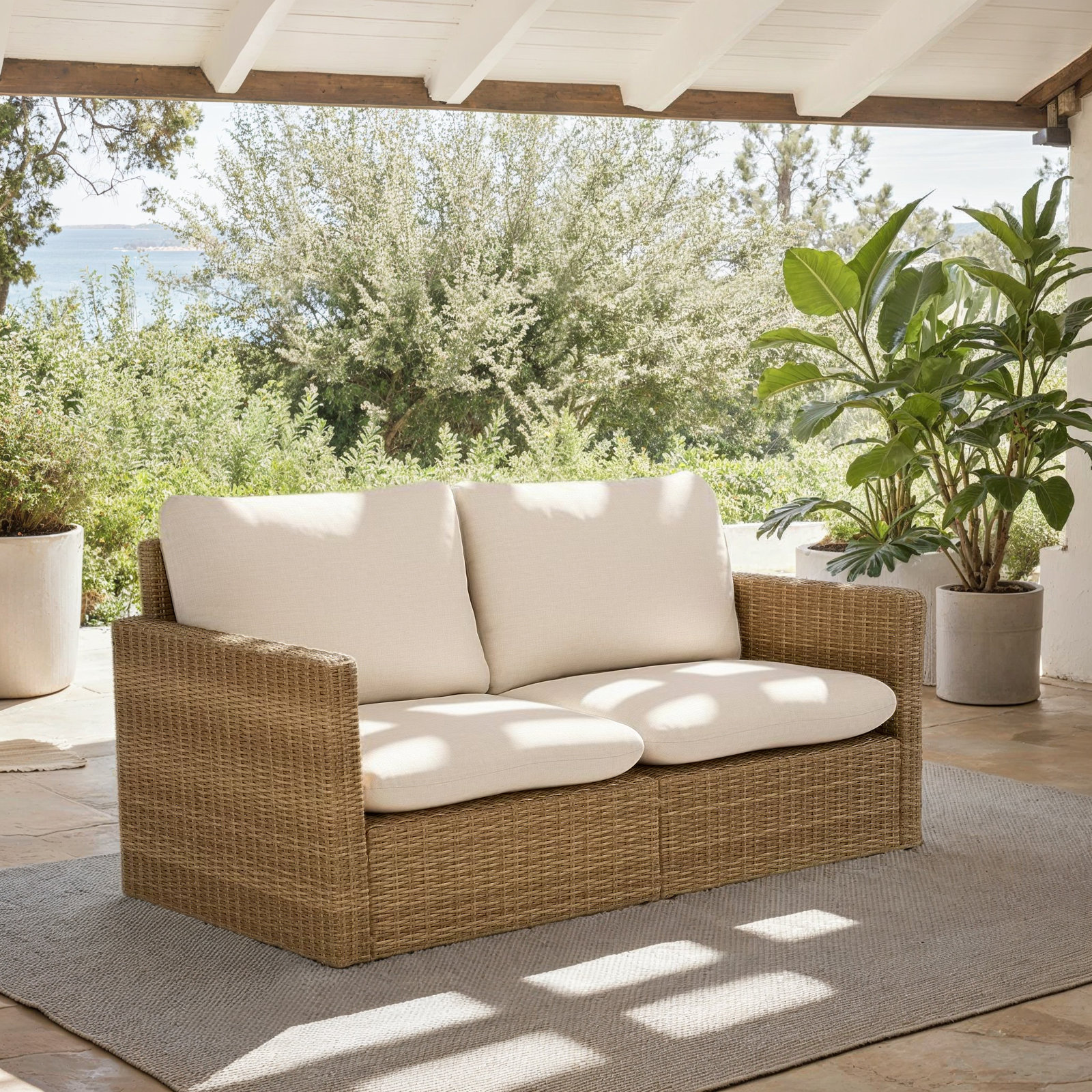 Devan 66" Patio Loveseat