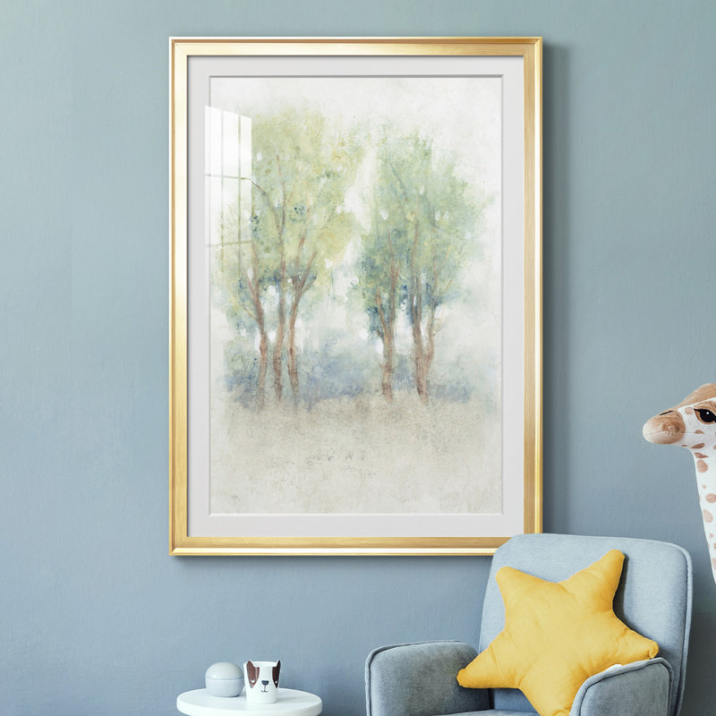 «Spontane Landscape II», reproduction encadrée de qualité supérieure - prête à être accrochée, H 24,5 po x l 18,5 po x P 1 po