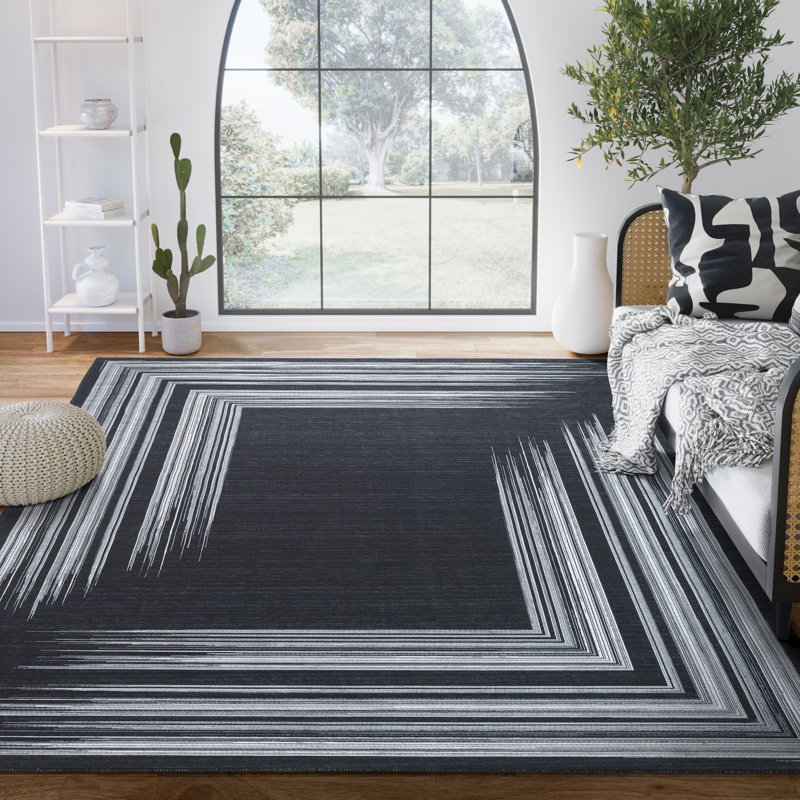 Oriental Indoor Rug, Rectangle 5'3" x 7'6"