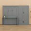 Lit escamotable avec placard Murphy-600054043