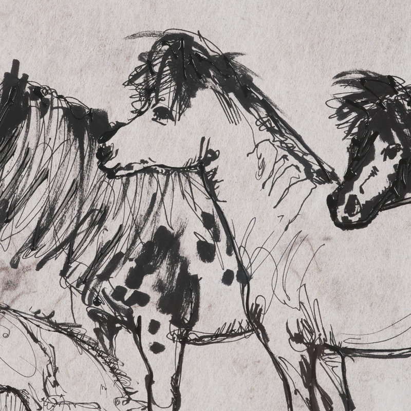 Pony Sketches II par Studio, Croquis de poneys II