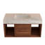 Ensemble de meuble-lavabo flottant 39,4 po Mid-Century