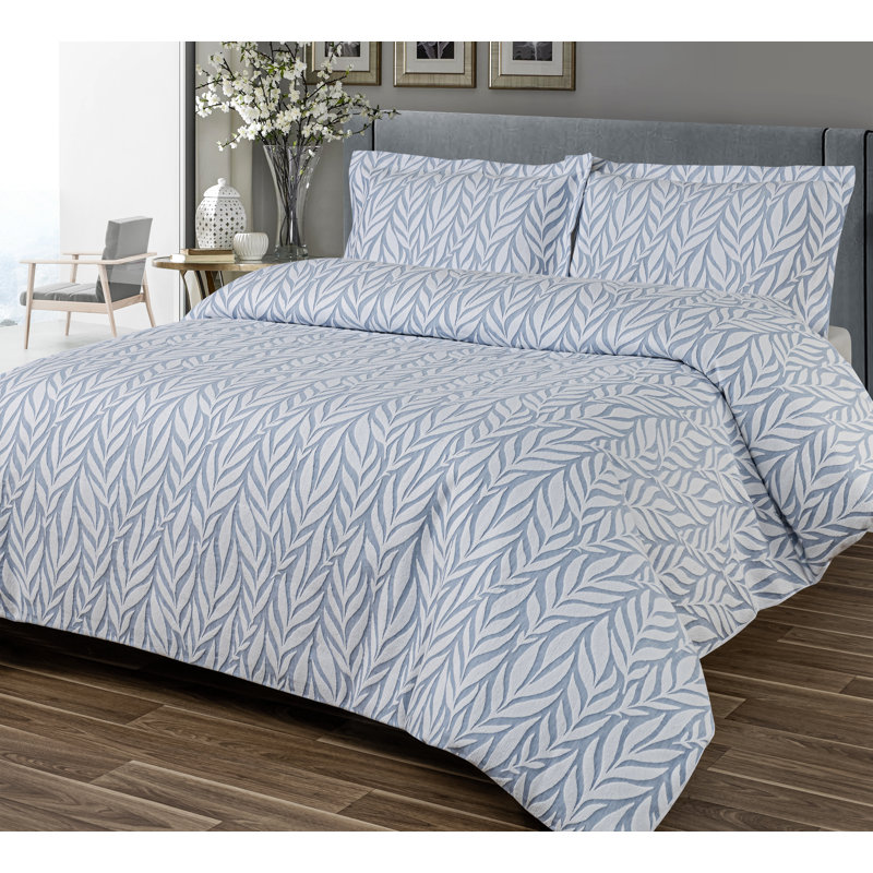 Aarti Cotton Floral Duvet Cover with Pillowcases Included, Kingsize - 1 Standard Pillowcase