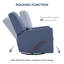 Fauteuil inclinable et pivotant Azizi-1340047148