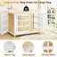 Mobilier de cage pour chien avec portes avant et latérales, chenil robuste pour petits, moyens et grands chiens-377743842-373247051