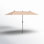 Parasol de marché rectangulaire 13 pi Aletse