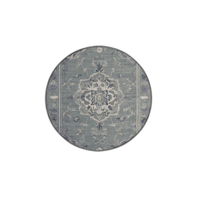 Silky Soft Plush Grey Area Rug