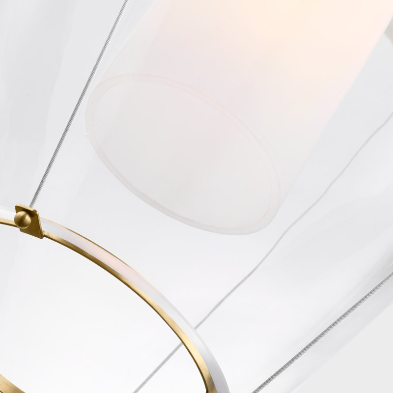 Ovalle 1 - Light Pendant, Antique Brass