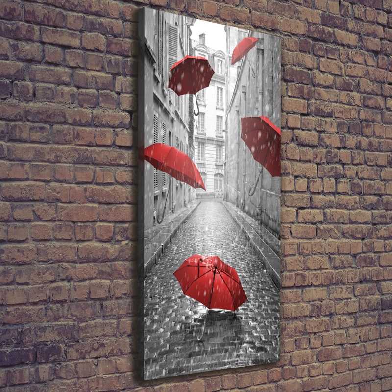 Parasol France - Wrapped Canvas Print