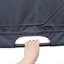 Auvent de remplacement pour pergola en polyester gris Pabin Inc