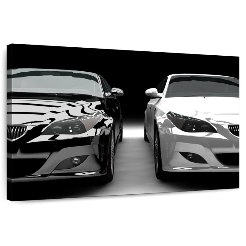 Mehar Glossy Limousine Cars, 16" H x 24" W