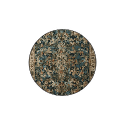 Machine Washable Brown Area Rug