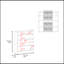 Pharmacie, 2 portes, 4 tablettes, blanc