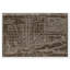 «Chicago Railroad Map Leather», reproduction d'impression sur toile-70292885-70292884