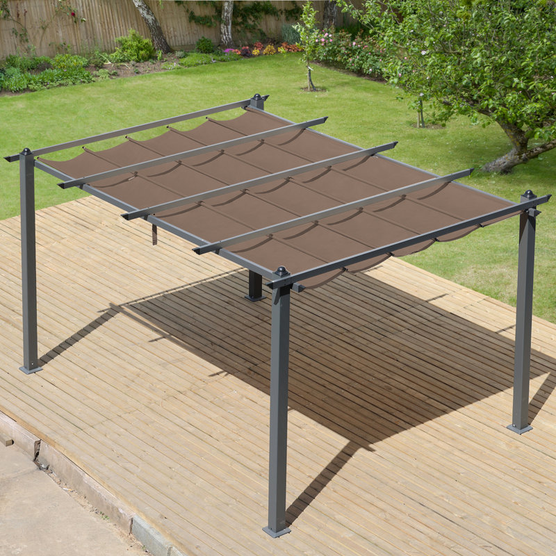 Aoodor Polyester Replacement Canopy for Pergola, 10' x 10'