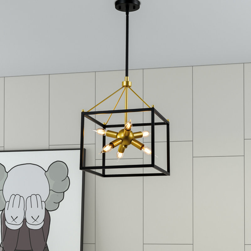 Tompkins 6 - Light Dimmable Sphere Chandelier