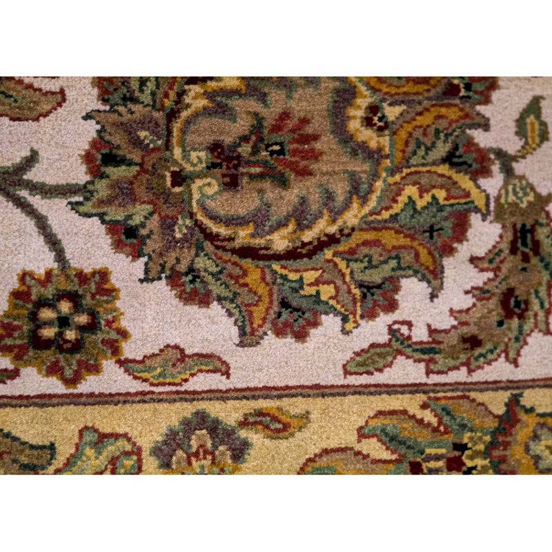 Wool Floral Area Rug