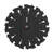 Jeni Silver Glass Decorative Wall Clock