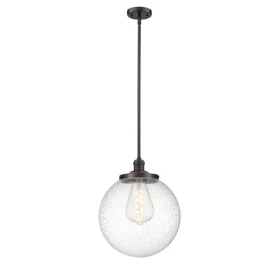 Luminaire suspendu simple à 1 lumière Frederick