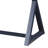 Charcoal Finish Console Table
