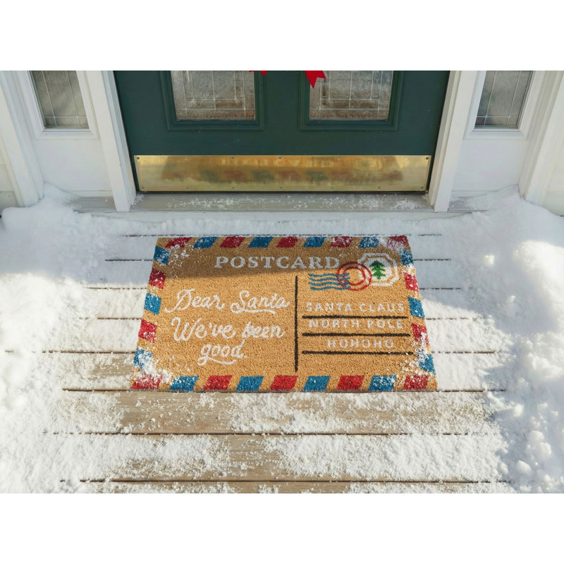 Non-Slip Christmas Doormat, 40cm W x 60cm L