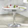 Sherly Round Metal Base Dining Table
