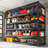 3500 LBS 6-Tiers Heavy Duty Metal Storage Shelves, Steel Shelving Unit For Garage-188654728