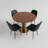 Dining Table Set-1459632674