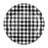 Alberton 6-Piece Gingham 11" Melamine Plates.-100814655