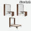 Lit escamotable avec bureau pliable Murphy-1785486604