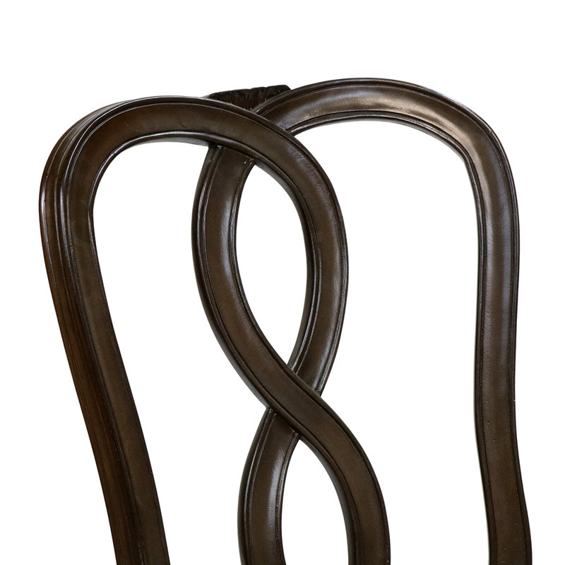 Chaise d'appoint de 23 po de largeur Lomita, Polyester noir