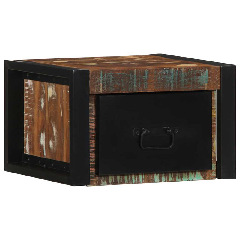 40cm W Solid Wood Bedside Table
