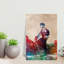 «Vibrant Mountain Biker», art mural cheval contemporain-129476220