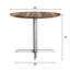 Plateau de table commercial sans soudure toutes saisons avec base entrecroisée-807201348-817803492