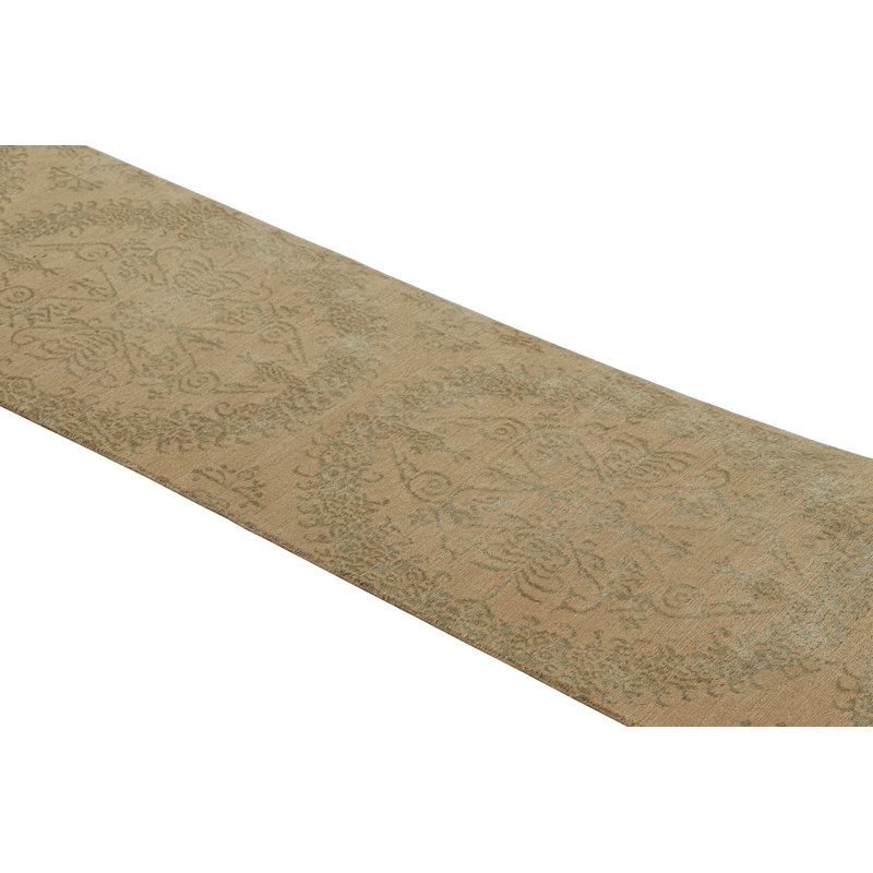 Handmade Silk and Wool Area Rug