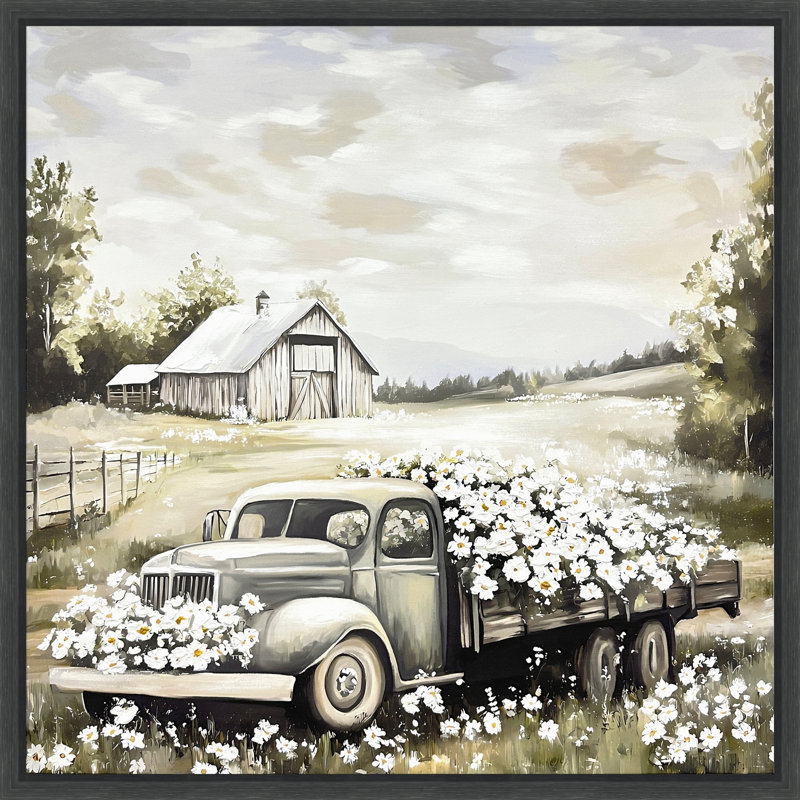 Daisy Haul Canvas Wall Art