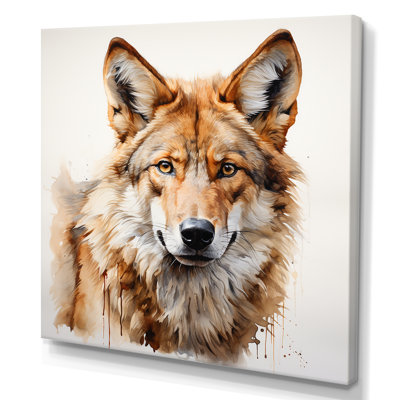 Art mural fantaisiste «Coyote II» - Coyote