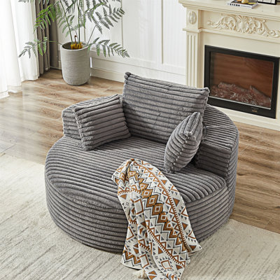 Fauteuil rembourré simple