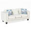 Garcial 90" Chenille Square Arm Sofa