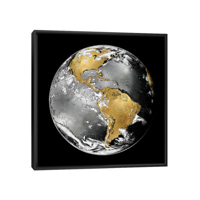 « world turn iii », reproduction d’impression sur toile