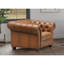 Fauteuil d'appoint moderne en cuir