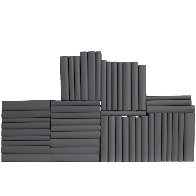 Livres décoratifs - Ensemble de 50 livres gris, Ensemble de 50
