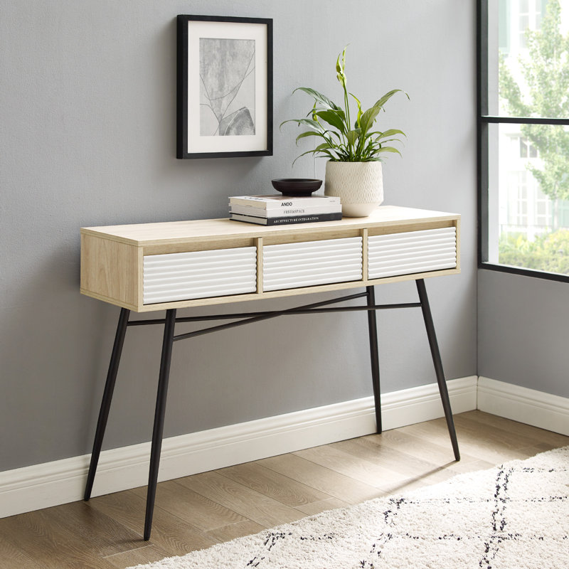 Nikolas Console Table, Birch
